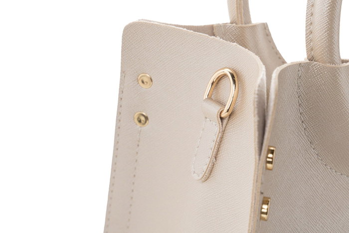Lucky Bees 1229 Bolso de Cuerpo Cruzado de Oro en Piel Sintética de Moda para Mujer, Accesorio Elegante y Práctico